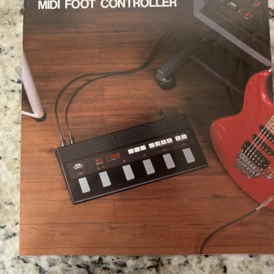 Reverb.com listing, price, conditions, and images for yamaha-mfc1-midi-foot-controller