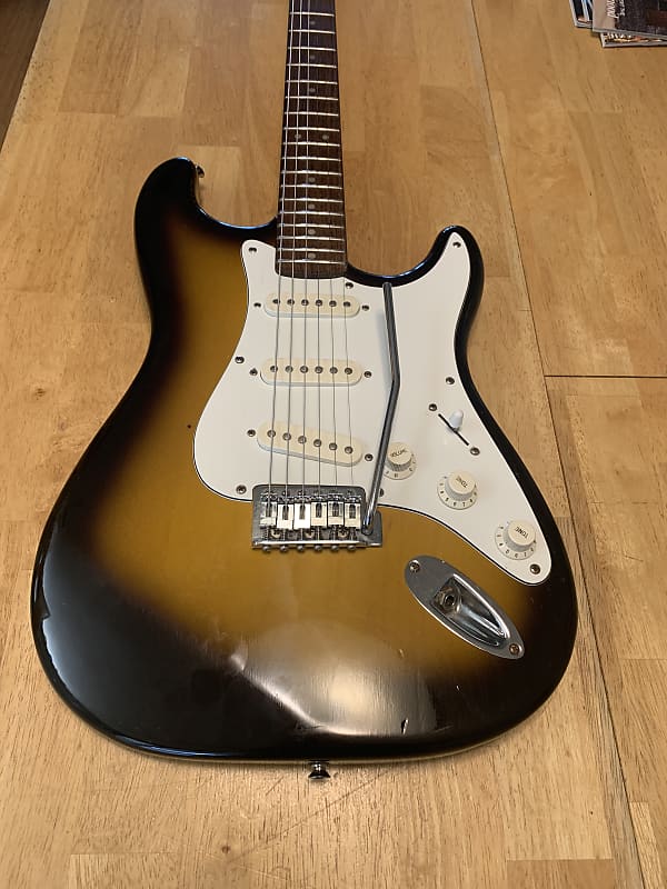 Lotus MIK Strat-Style Electric Guitar, Pro setup, and New strings image 1