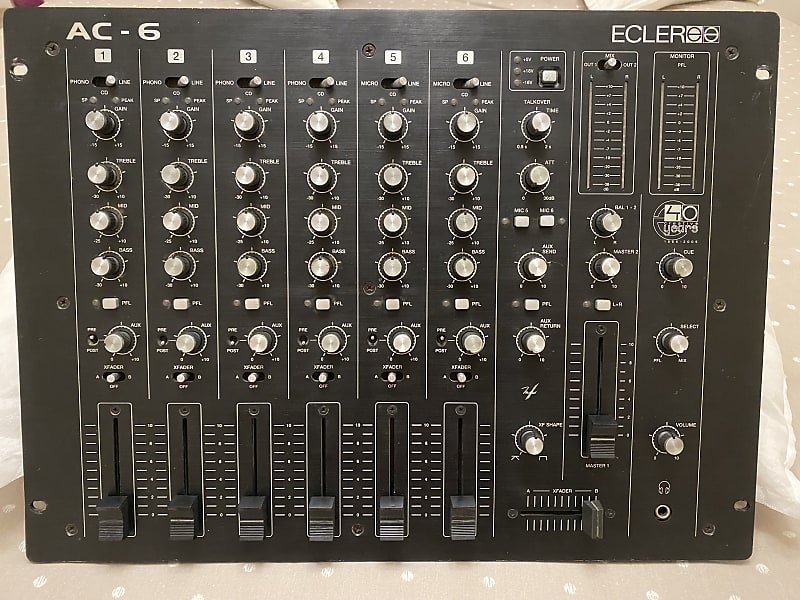 Ecler AC6 40 Years Edition 2007 | Reverb