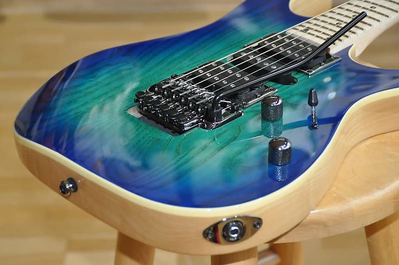 Ibanez RG370AHMZ Blue Moon Burst (BMT) with gig bag | eBay