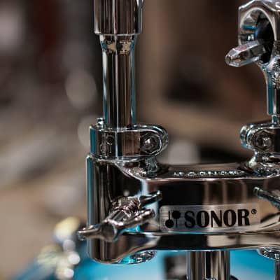 Sonor 12/14/18/6x14" AQ2 Bop Kit Drum Set 2023 - Aqua Silver Burst image 7