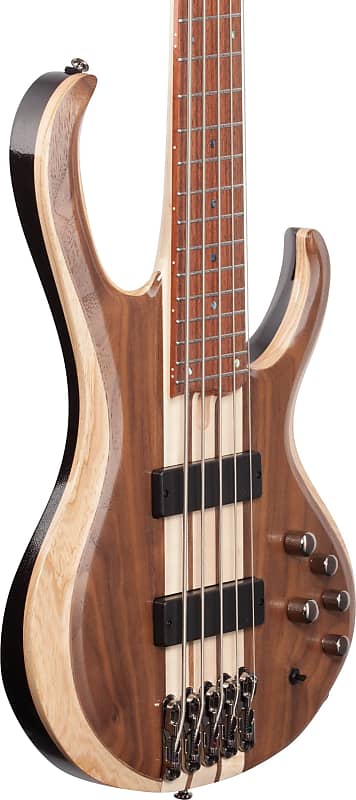 Ibanez BTB745 Standard 5-String Bass Guitar, Jatoba