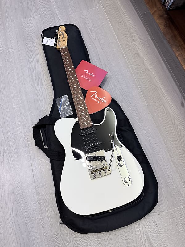 ギター Fender MIYAVI Telecaster Fender Made in Japan MIYAVI Telecaster Arctic White Electric
