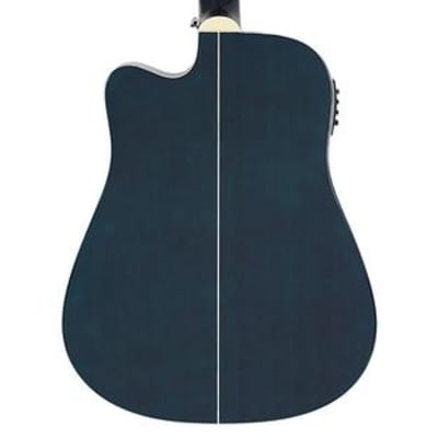 Artist LSPCEQ Blue Beginner Acoustic Electric Guitar Pack image 3