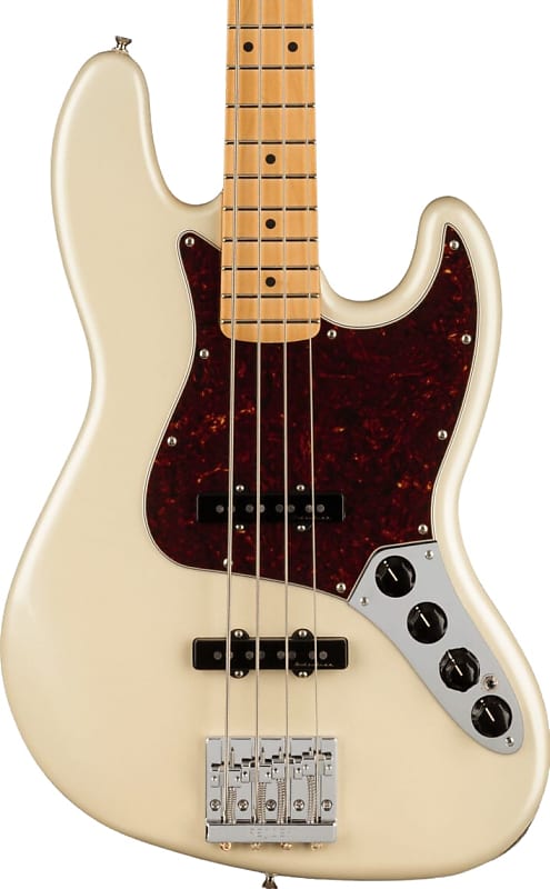 Fender Player Plus Active Jazz Bass Maple Fingerboard Olympic Pearl image 1