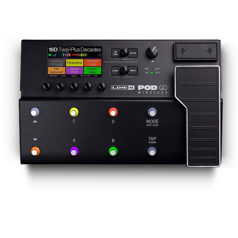 Line 6 POD GO Wireless Amp and Effects Floorboard Modeler w/ Built in Wireless image 1