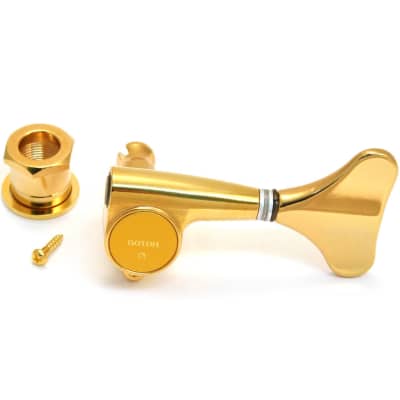 NEW - Gotoh GB7 Bass Side Bass Tuning Key (1), 20:1 Ratio - GOLD