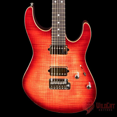 Suhr Modern Faded Trans Wine Red Burst image 2