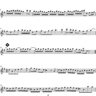 Treble (Alto) Recorder Sonata in G Major, Op. 1, No. 3 image 5
