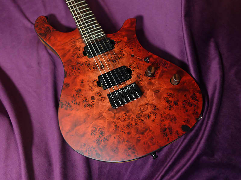 Overload Custom Rea 6 2023 - Dark Red Burst | Reverb