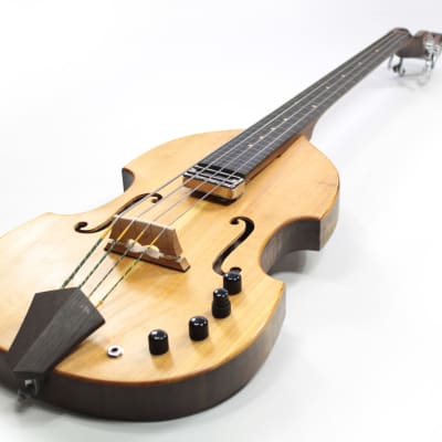 Peters Hybrid Bass, Upright tones in a E-bass package. Handmade in the USA for sale