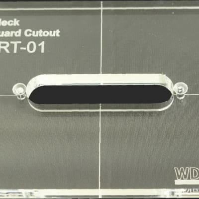 WD Music Products Routing Templates For Guitar Or Bass Pickups Tele Neck Pickguard for sale