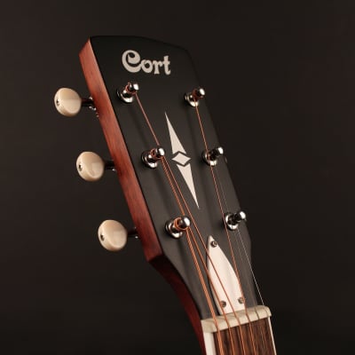 Cort CJ Retro Jumbo Acoustic-Electric Guitar Sunburst image 3