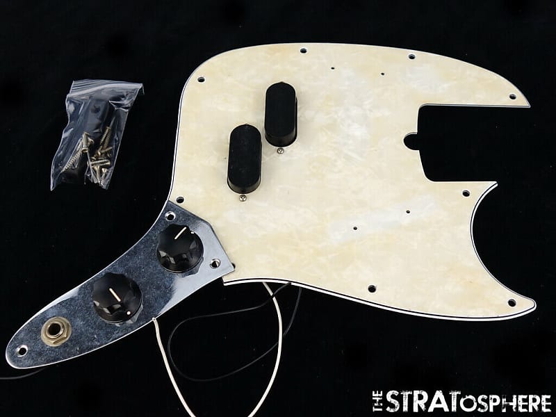 Fender JMJ Mustang Bass LOADED PICKGUARD Seymour Duncan Bass Reverb