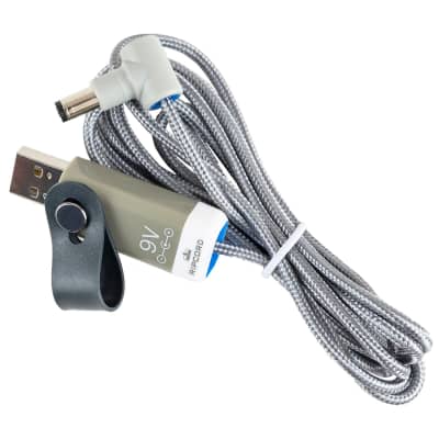Ripcord USB to 9V Casio Casiotone S100, CT S100 Keyboard-compatible power cable by myVolts