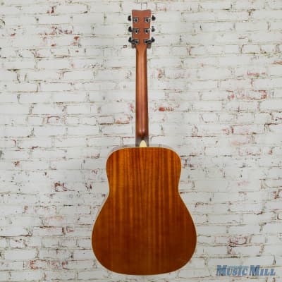 Yamaha FG820L Left-Handed Folk Acoustic Guitar Natural image 9