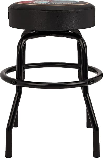 FENDER GUITARS & AMPS PICK POUCH BARSTOOL, BLACK image 1