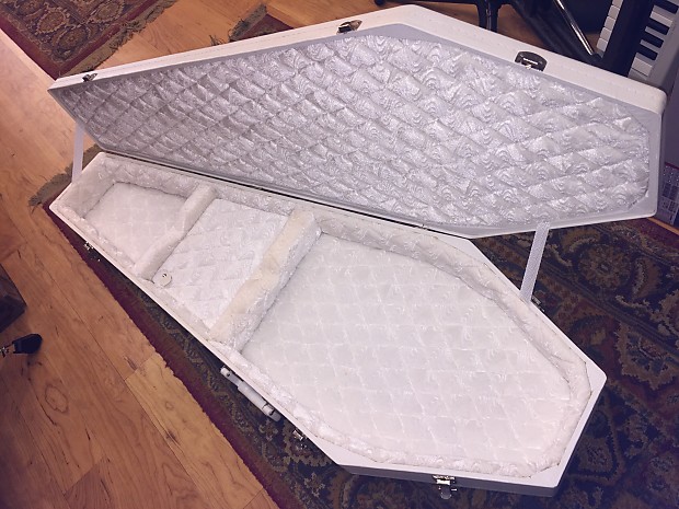 Used coffin guitar hot sale case
