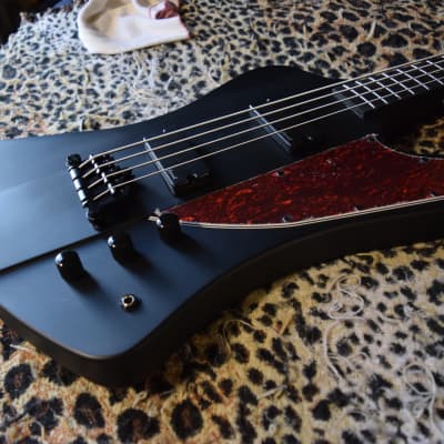 Harley Benton TB-70 SBK Murdered Out! Deluxe Series Bass 2020 Black Matte image 3