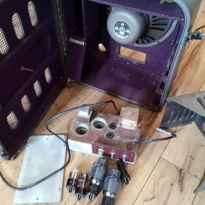 Bell & Howell Film-O-Sound Guitar Amp conversion. image 2