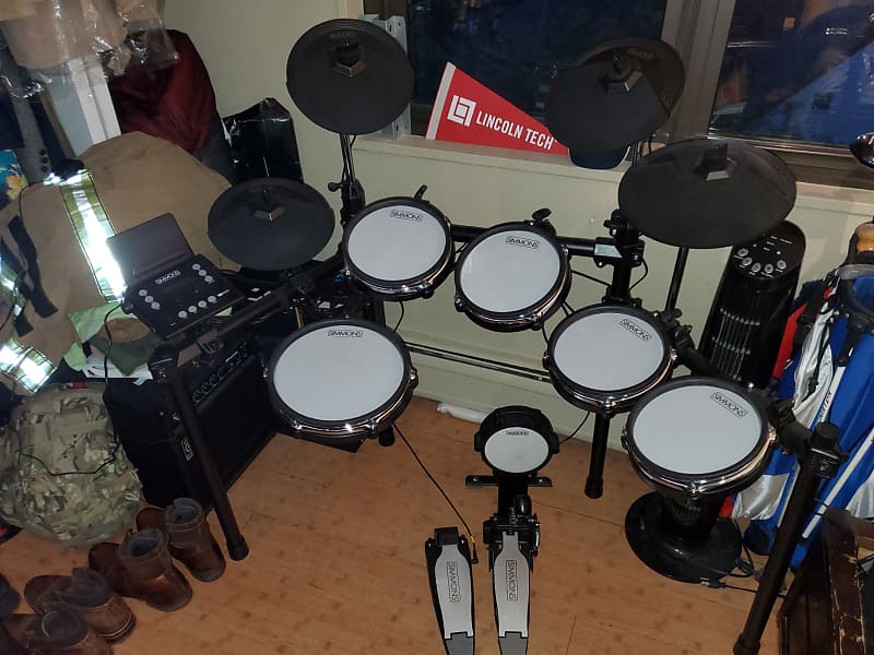 Simmons SD600 Electronic Drum Set + Extended Pakckage image 1