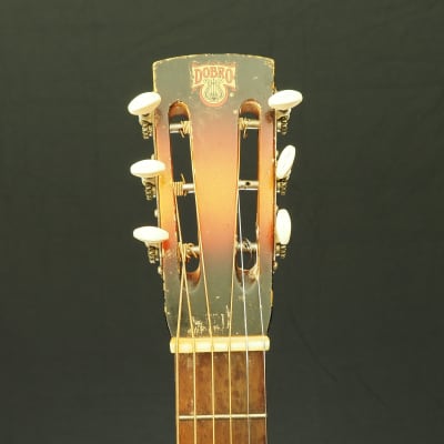 Dobro Square Neck 1974 - Cherry Sunburst image 8