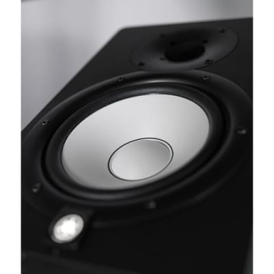 Yamaha HS7 95W Active Studio Monitor W/MoPads and Cables image 4