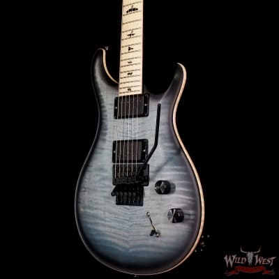 Paul Reed Smith PRS Bolt-On Series Dustie Waring Signature CE 24 Floyd FR Maple Board Satin Faded Whale Blue Smokeburst image 2