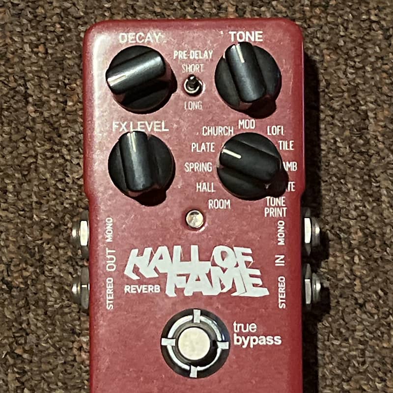 TC Electronic Hall of Fame Reverb 2011 - 2017 - Red image 1