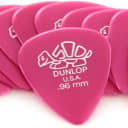Dunlop 41P096 Delrin 500 Guitar Picks - 0.96mm Dark Pink (12-pack)