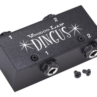 Voodoo Lab Dingus Dual 1/4" Feed-Thru For Dingbat Pedalboards - Free Shipping to the USA image 1