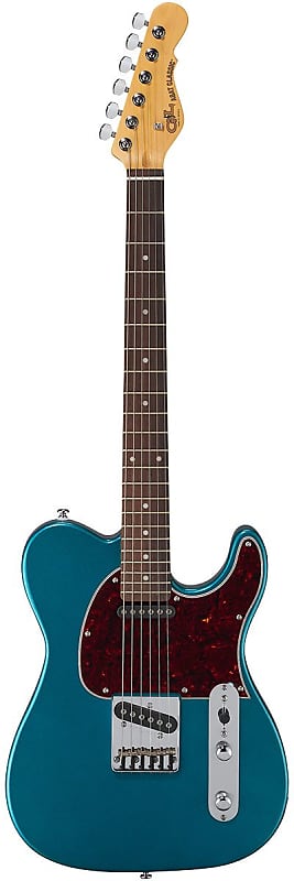 G&L Tribute ASAT Classic Electric Guitar - Emerald Blue image 1