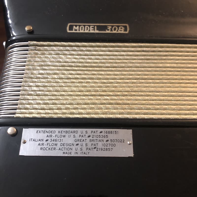 Excelsior 308 Accordiana Accordion 120 Bass Made in Italy Excelsior 308 Accordiana Accordion 120 Bass Made in Italy