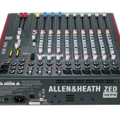Allen & Heath ZED-12FX | 12-Channel Mixer with USB and FX. New with Full Warranty! image 5