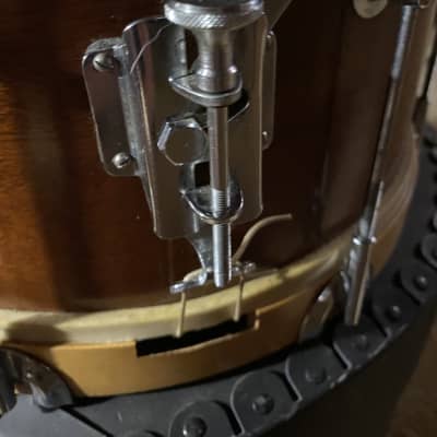 Rogers Marching 8 Lug snare 50’s - 60’s - Natural E/C image 14