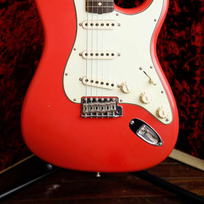 Fender Custom Shop 1963 Stratocaster Journeyman Aged Fiesta Red Pre-Owned for sale