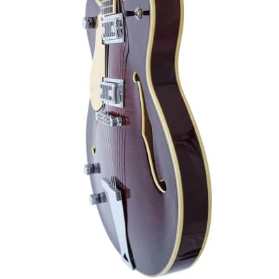 Eastwood Classic 6 Left-Handed Electric Guitar in Walnut image 3