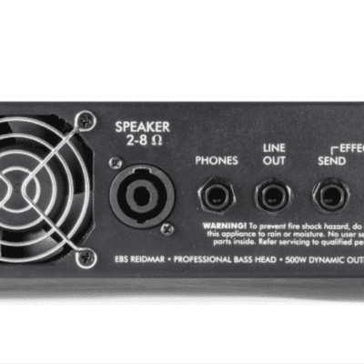 EBS  Reidmar 502 Class D lightweight Bass Amplifier Head. New! image 2