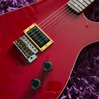1980s Fresher Refined Series FRS SS-38 Stratocaster Crimson image 5