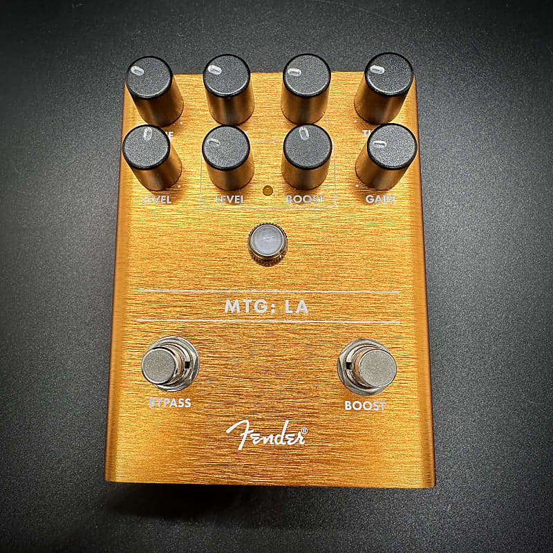 USED Fender MTG: LA Distortion Pedal | Reverb