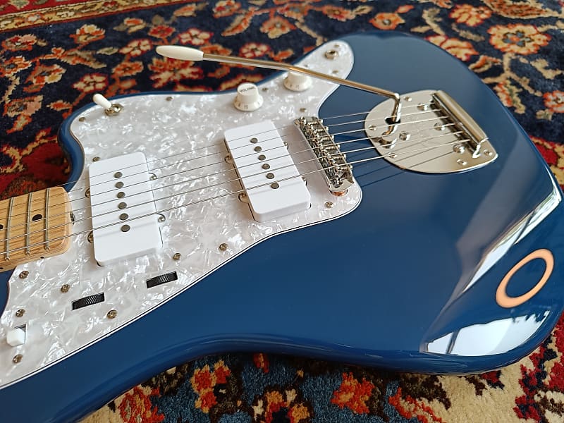 Fender MIJ Hybrid '60s Jazzmaster 2019 - Indigo | Reverb