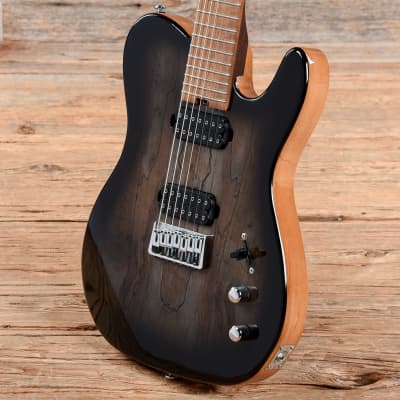 Balaguer Woodman Select Custom 7 Black Burst 2017 image 2