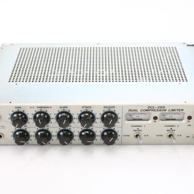 Summit Audio DCL-200 Dual Compressor Limiter XLR Cables 1U Rack Spacer #48771 image 6