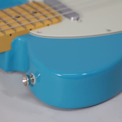 2022 Fender American Pro II Telecaster Miami Blue Electric Guitar w/OHSC image 6