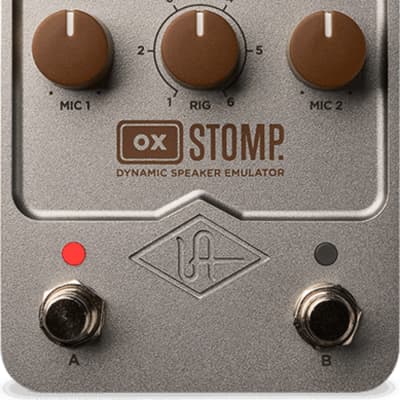 Universal Audio OX Stomp Dynamic Speaker Emulator Pedal w/ Bluetooth image 1