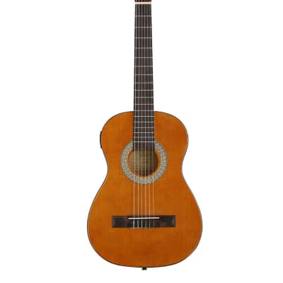 Artist CL12AM 1/2 Size Classical Guitar Pack, Nylon String - Amber image 2