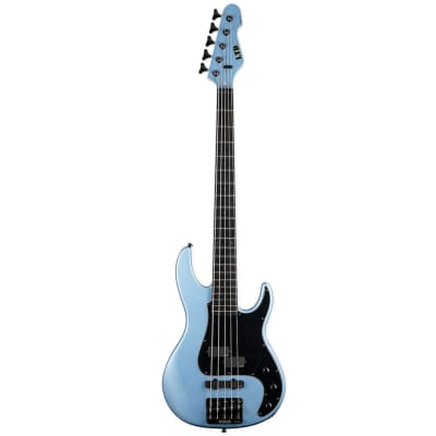 LTD AP-5 5-String Bass Guiltar - Pelham Blue image 1
