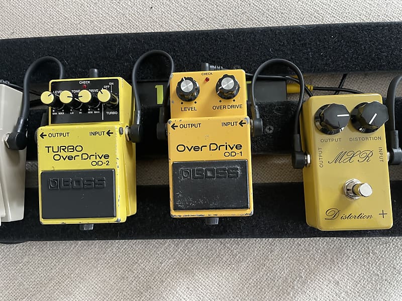 Jerry Garcia Overdrive Distortion Pedalboard w OBEL