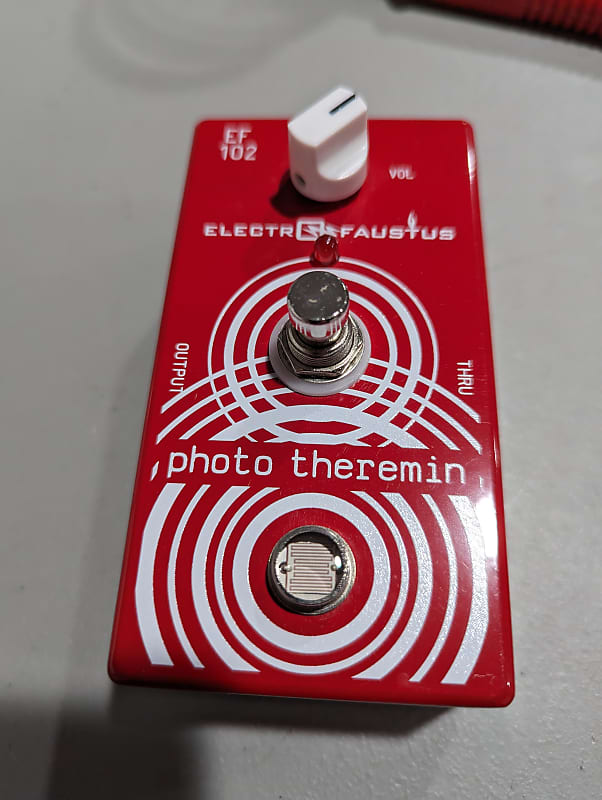 Electro Faustus EF102 Photo Theremin 2010s - Red