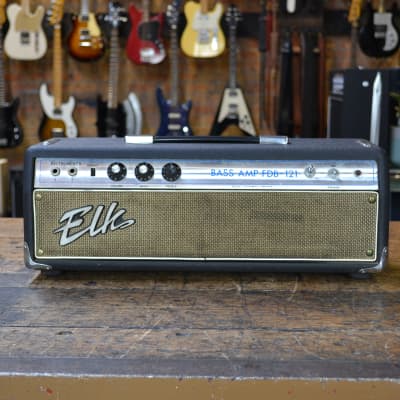 ELK ベースアンプ FDB-61 ☆昭和のベースアンプ ELK FDB-61 ギターで鳴らしても最高